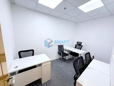 Premium Serviced Office | Business Center | Fully Furnished | Ejari | One Month Rent Free!