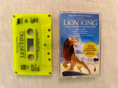 The Lion King (1994) Original Motion Picture Soundtrack – Cassette Tape