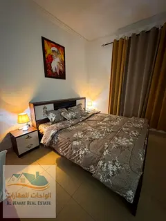 🏢 Furnished Studio Apartment for Monthly Rent – ​​Jasmine Towers | Ajman ✨ A very clean a