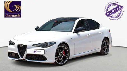 0% DP | AED 1,825/Month | Alfa Romeo | Giulia Veloce | 2022 | Gargash Warranty and Service