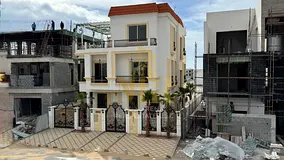 Own the most luxurious villas in Ajman, two floors and a roof with a swimming pool, at a price that