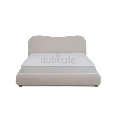 Fleece Bed 160x200 Cm - White
