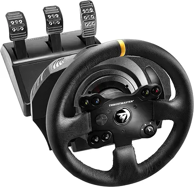 Thrustmaster TX Racing Wheel Leather Edition, Racing Wheel and Pedals