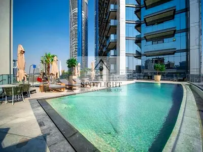 High-Floor 2BR Apartment | Fully Furnished | Balcony & Downtown Views