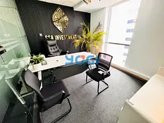 Fitted &amp; Furnished Office | High Floor | Near Metro