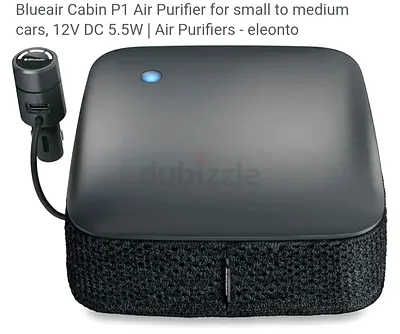Blueair Cabin P1 Air Purifier for small to medium cars, 12V DC 5.5W | Air Purifiers - eleonto