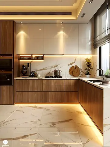 Modern Kitchen Cabinets with Sleek Design