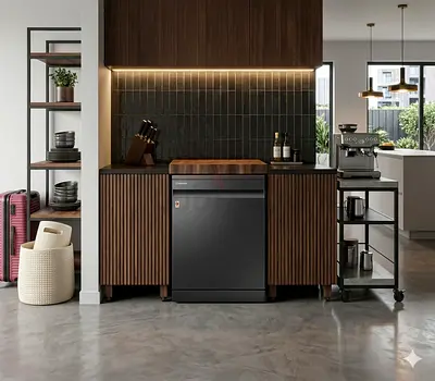 Samsung latest model 3 rack dishwasher wifi model by hvc