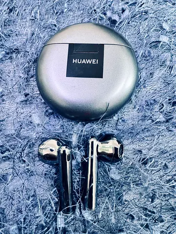 Huawei FreeBuds 4 – Silver Frost Wireless Earbuds (Active Noise Cancellation)