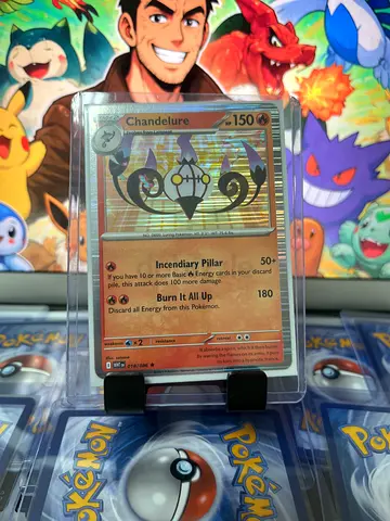 Pokemon - Chandelure Holo