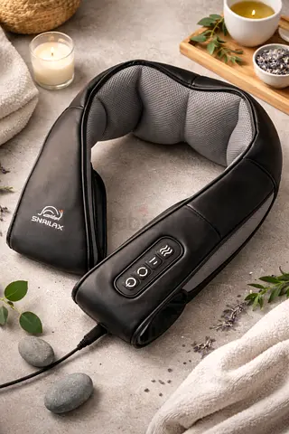 Snailax Shiatsu Neck  Shoulder Massager with Heat