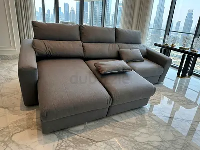 Ikea eskilstuna L shape sofa under storage