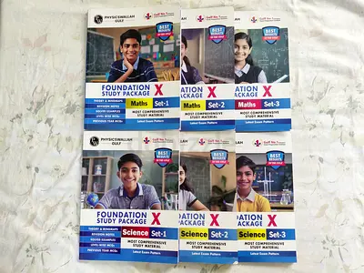 10 cbse Foundation Study Package X - Maths  Science Sets from KP Physics wallah for 2026