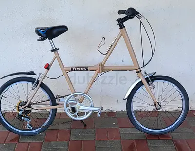 Compact 20-inch city bike – step-through frame, geared, used