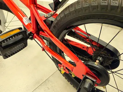 My red childrens bike — small size, excellent working condition