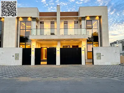 Luxury townhouse for sale in Al Yasmin, Ajman. High-end finishing. Price includes registration fees.