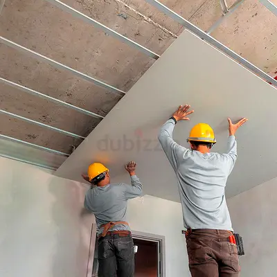 Ceiling Works Dubai – Modern False Ceiling  Gypsum Design Services