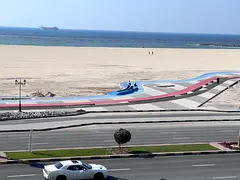 Two-bedroom apartment with a living room on the Corniche