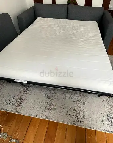 Two seater pull out sofa bed With mattress