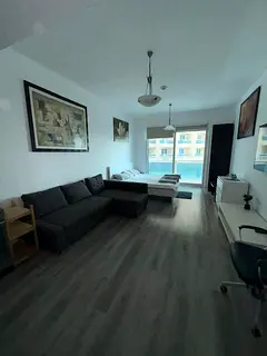 Furnished Studio | Balcony | Pool -Production City (IMPZ)