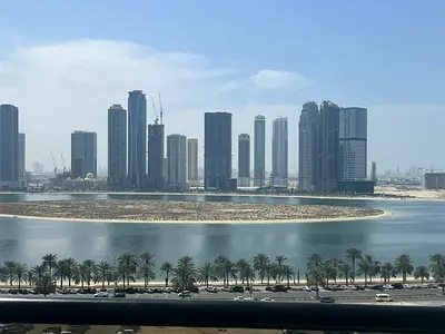 Luxury finishing 2BR hall in Al Khan - second tenant - excellent space - free parking - storage room - spacious terrace - sea view - prime location
