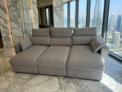 Ikea eskilstuna L shape sofa under storage