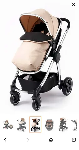 Mothercare stroller with car seat