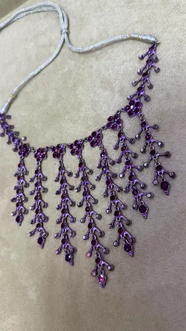 Purple Jewelry Set