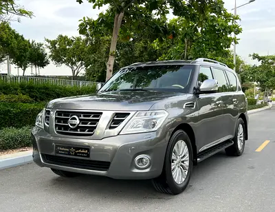 Nissan Patrol LE, 2014 model, Gulf specifications, large engine, in excellent condition.