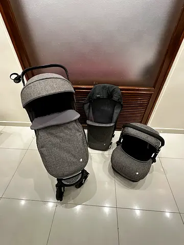 Baby strollers and car seat