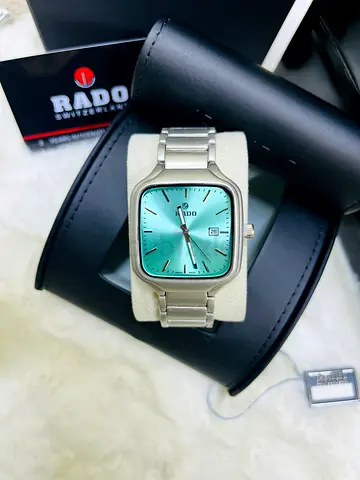 Rado Swiss Made Watch with Turquoise Dial