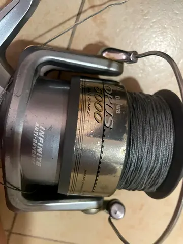 Daiwa Opus 6000 spinning reel - used, working with jinzi road ( germany )