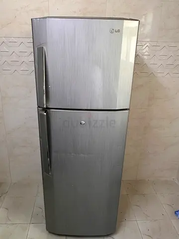 My LG Silver Double-Door Refrigerator - Working, Good Condition