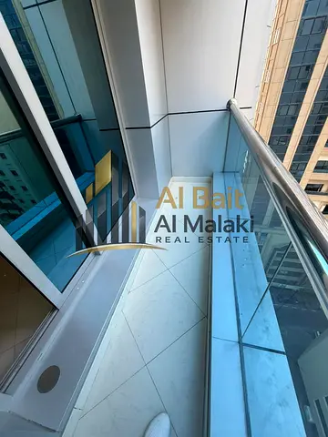 غرفة وصالة بمواصفات فاخرة | بلكون + باركن + جيم ومسبح
