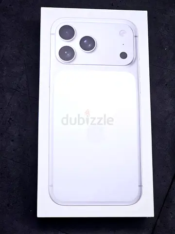 Sealed Apple iPhone 17 pro max silver — Unopened silver box