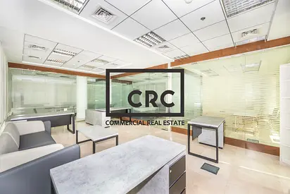 Fitted Office | Burj Khalifa View | High Floor