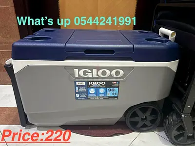 Used Igloo Wheeled Cooler 90L (Rolling Cooler)
