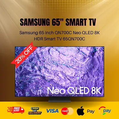 Samsung 65 Inch TV | QN700C Neo QLED 8K HDR Smart TV | Free Delivery