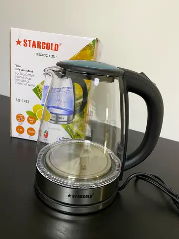Stargold Electric Kettle - New in Box with Base