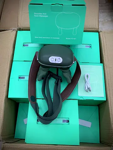 Portable Neck  Shoulder Massager — Compact Rechargeable Unit