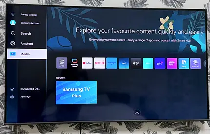 Samsung Smart 4k QLED TV 55”