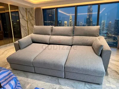 Ikea eskilstuna L shape sofa under storage