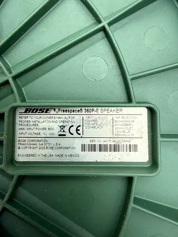 Bose Freespace 360 P1 Speaker