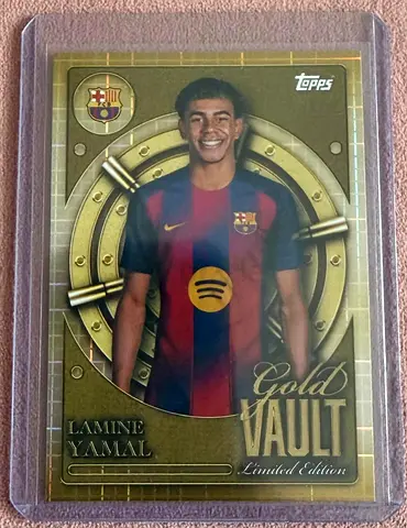 Topps Limited Edition Barcelona Football Card with World Cup 2026 Match Tickets