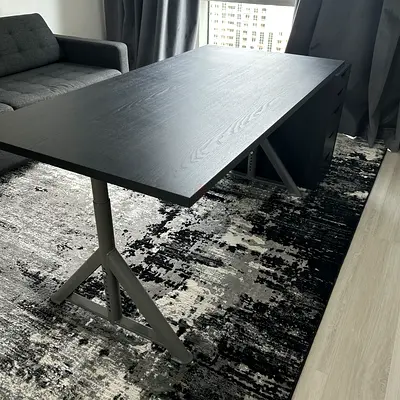 IKEA IDÅSEN desk 160x80cm; Free side drawer