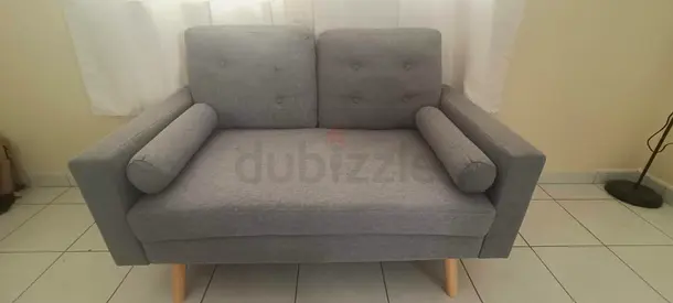 2-Seater Sofa - Grey