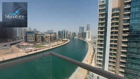 Corner Unit | Spacious 1BR | Balcony | Prime Business Bay