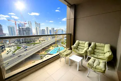 Fully Furnished | Elite Downtown| Pool view