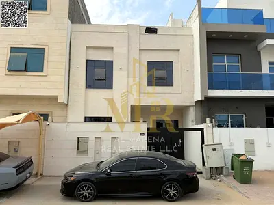 A villa with all registration and ownership fees included, on the main street, ready to move in, in the most prestigious areas of Ajman. Freehold owne