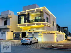 Corner Villa for Sale in Ajman, Registration Fees Included. 3 Floors. Own your dream villa in Ajman